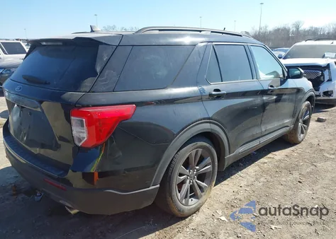 2021 Ford Explorer Xlt из США, поврежденный, VIN 1FMSK7DH8MGB67419